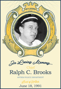 Ralph Brooks – NH Law Enforcement Officers' Memorial Association